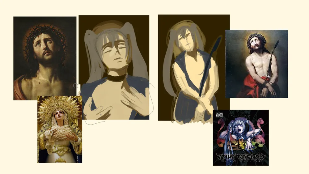 Miku Jesus Refs 2 D Art Port 01